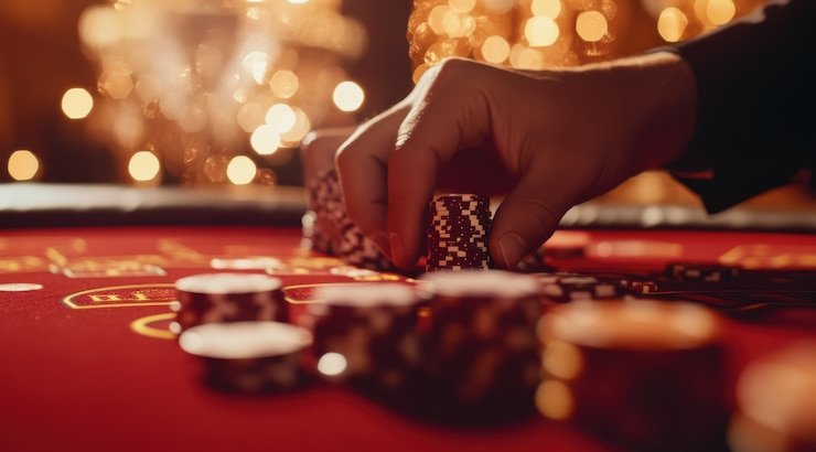Layar permainan Fortune Mouse di aplikasi jahe toto menunjukkan lima gulungan dengan simbol mouse emas dan koin.